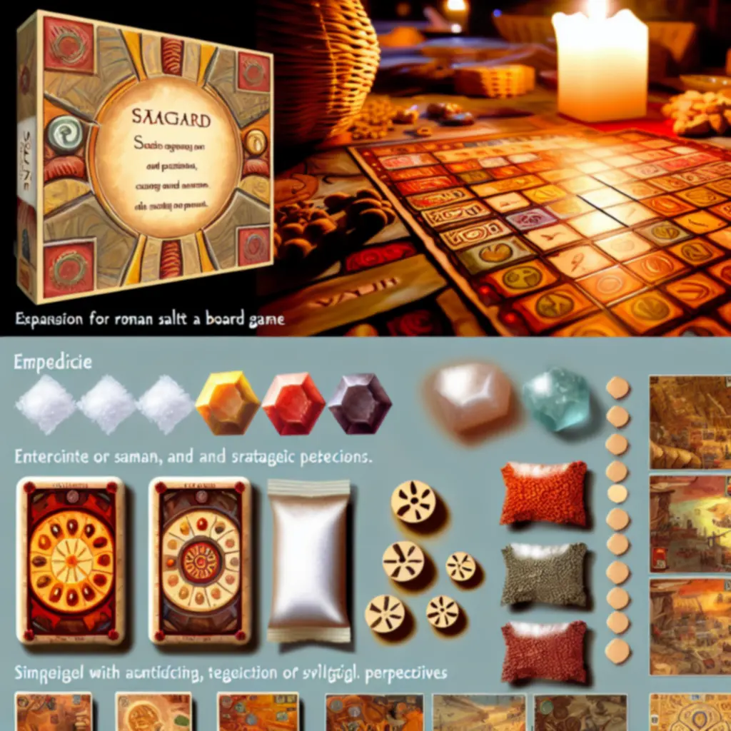 Salsa expansion box art with Salt and Wildcard themes