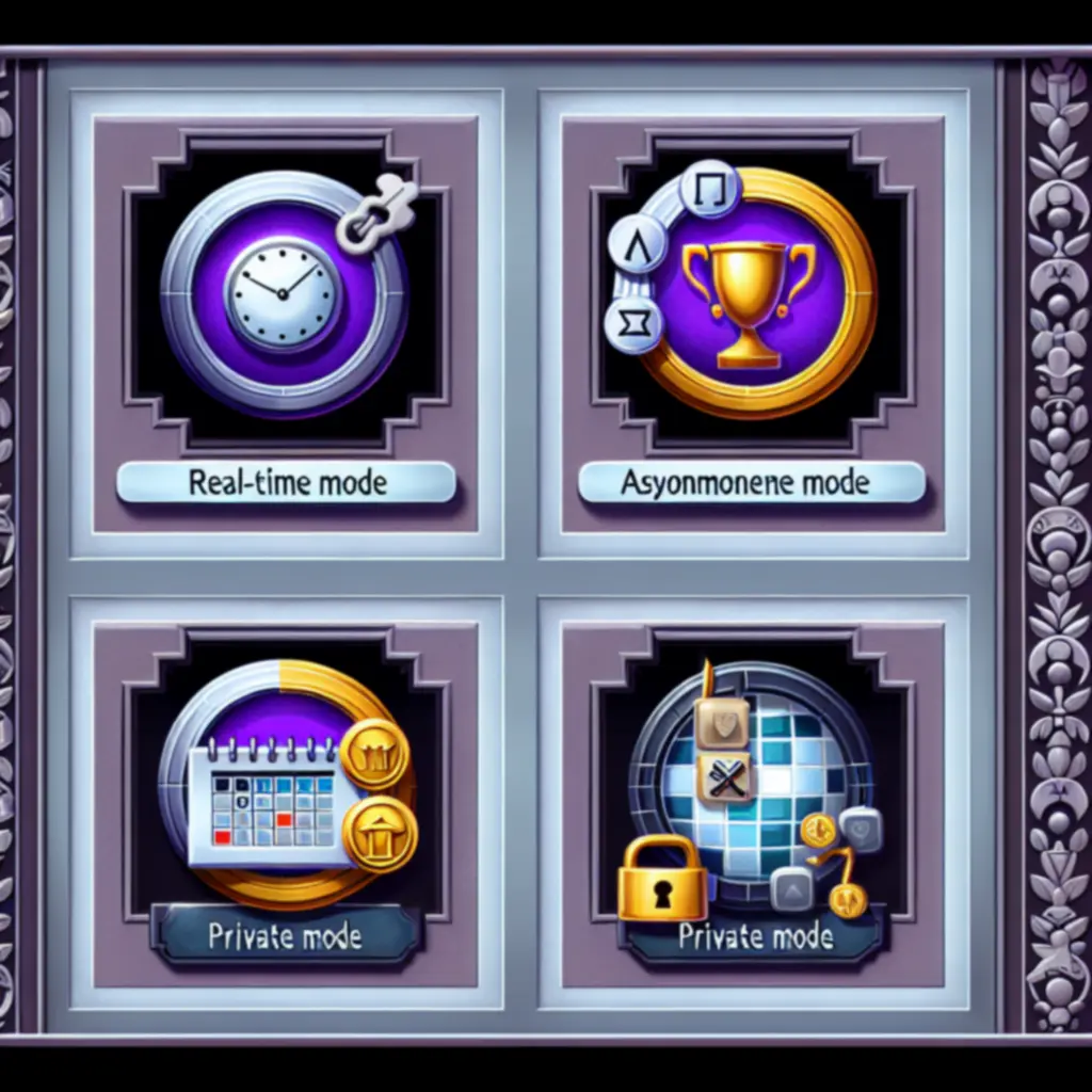 Different game mode icons for Concordia