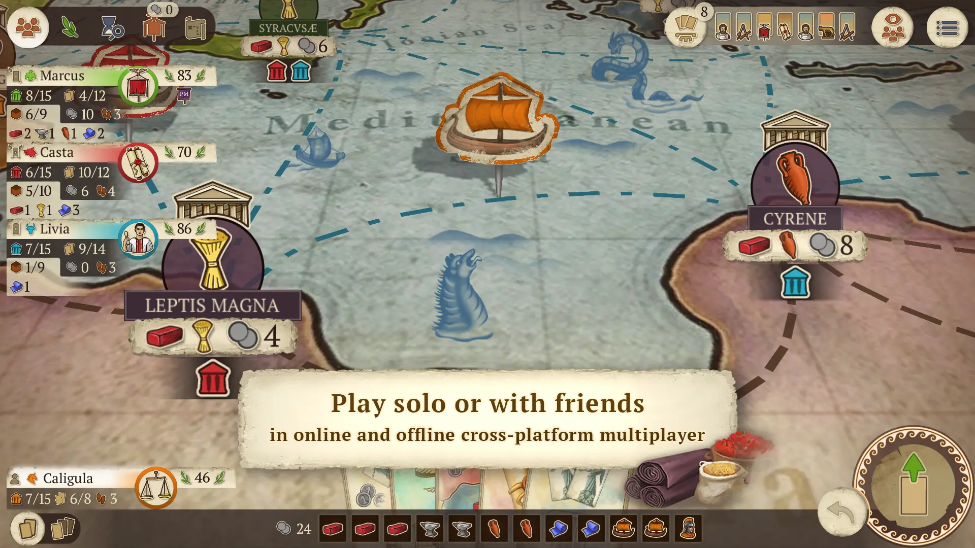 Gameplay screenshot showing community and multiplayer features