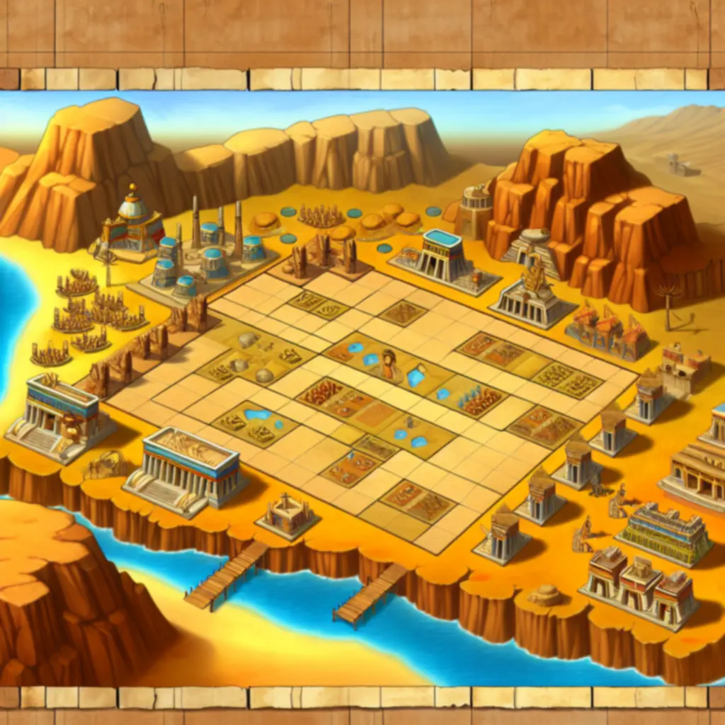 Aegyptus map with new resource mechanics