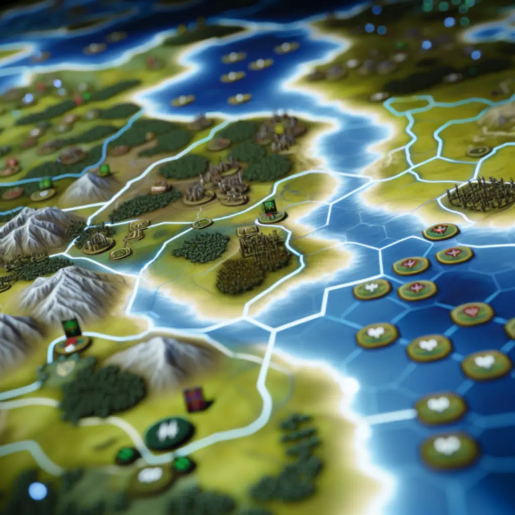 Detailed view of Britannia map