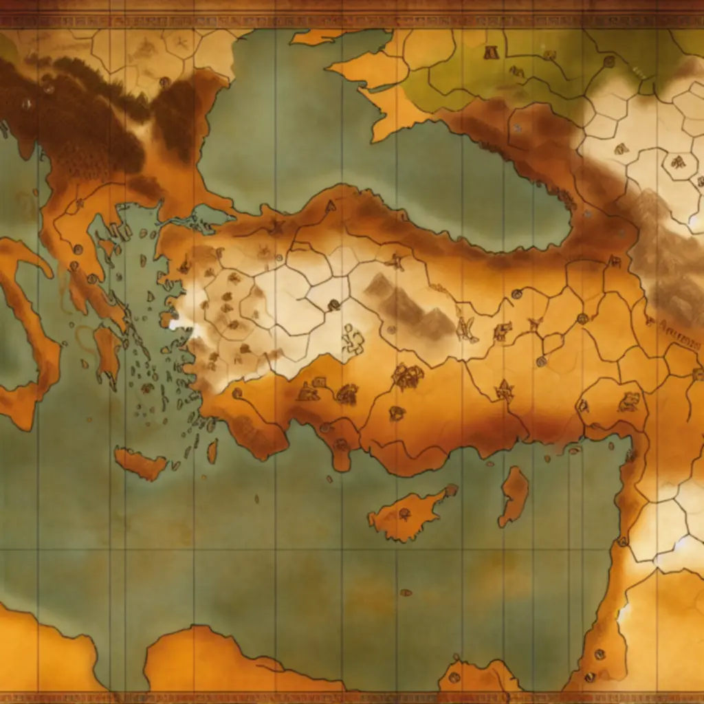 Overview of Roman world maps in Concordia