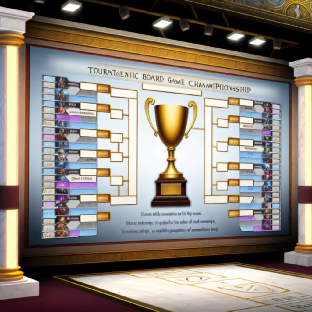 Tournament bracket and winners