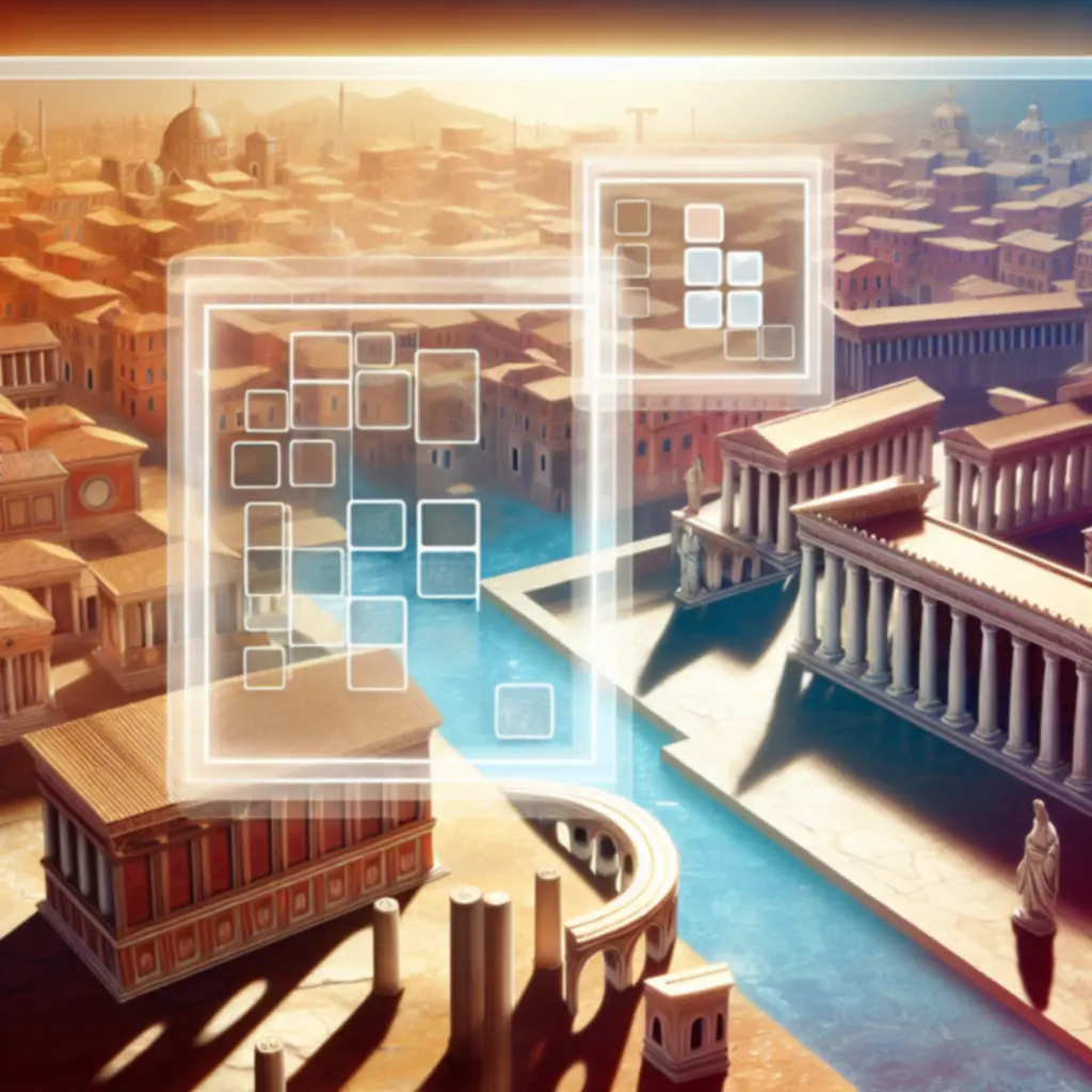 Grafika przedstawiająca aktualizacje gry Concordia